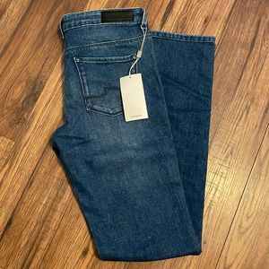 Hugo Boss Straight Mid- Rise Jeans